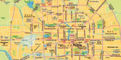 Peking ring road på kartan