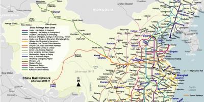 Beijing railway karta