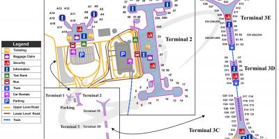 Beijing capital international airport karta