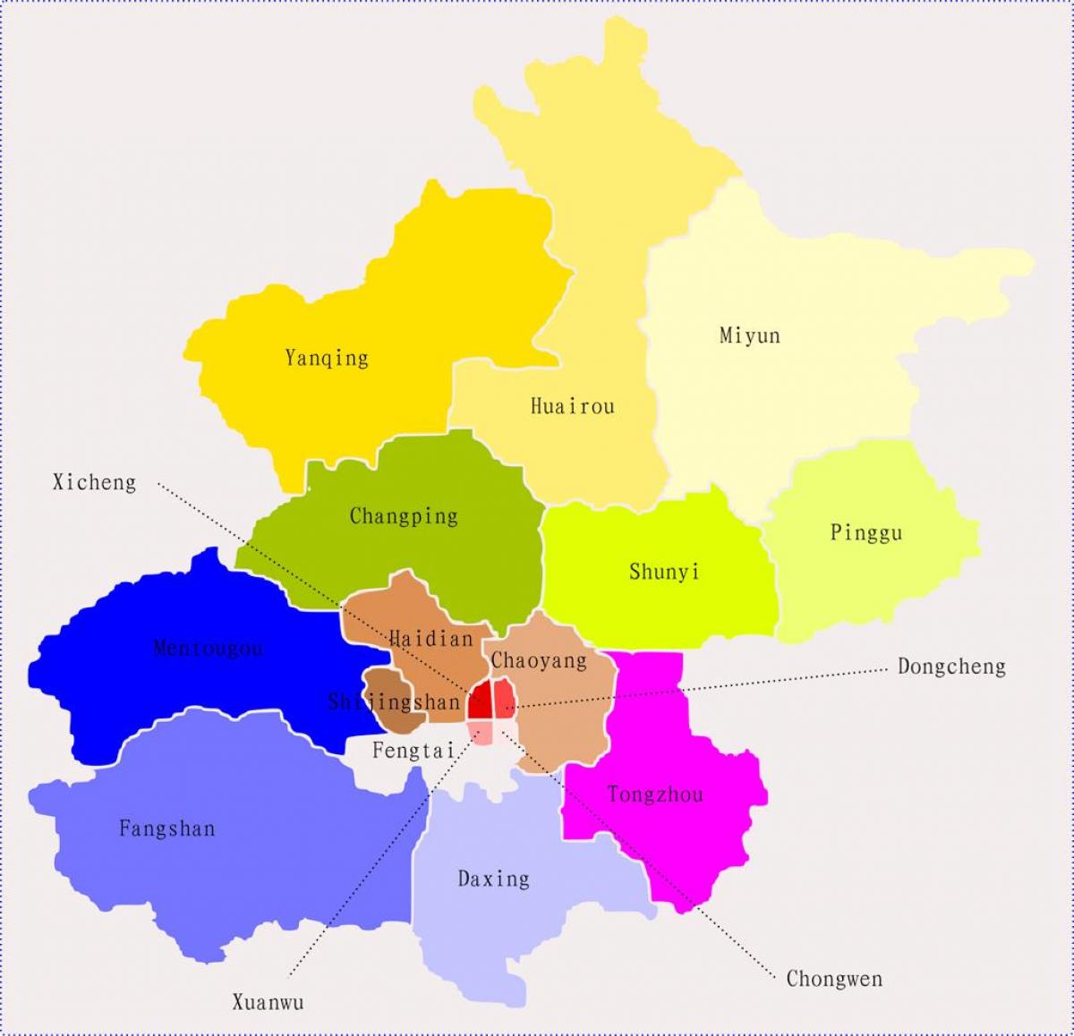 Peking Kina karta