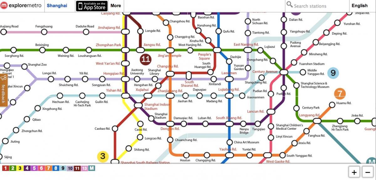utforska Pekings tunnelbana karta